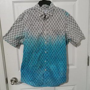 EUC & UPCYCLED Old Navy button down shirt blue ombre